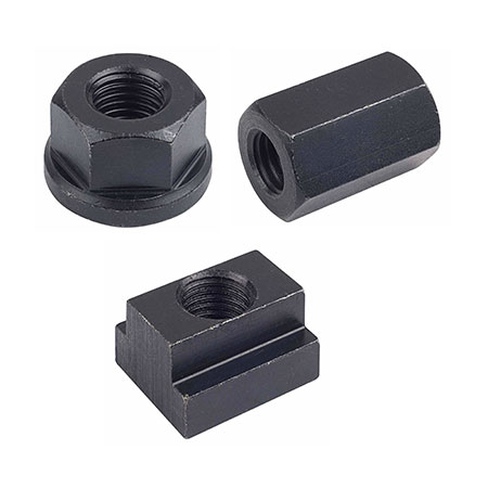 T-sleufmoeren - Flanged, Coupling, T- Slot Nuts   